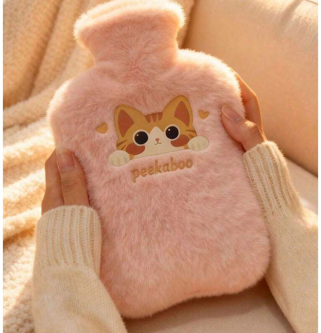 Cute & Cozy Hot Water Bottle