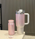Blush Gradient Starbucks-Inspired Tumbler & Bottle Combo